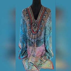 Sivana Vibrant Boho Kimona Plus Size